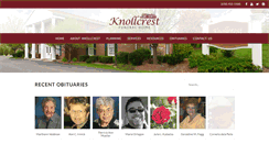 Desktop Screenshot of knollcrest.net